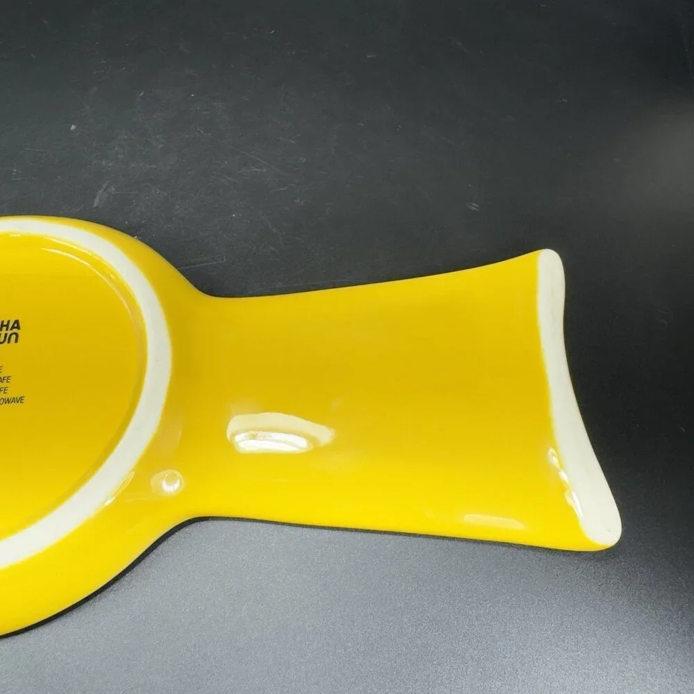 Tabitha Brown Target Stoneware Spoon Rest Ceramic Spoon Holder Spoon Shape Decor